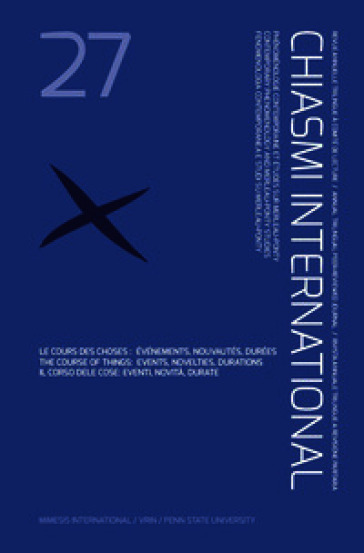 Chiasmi international. Vol. 27