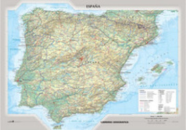 Spagna. Carta murale