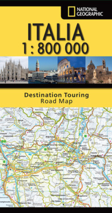 Italia National Geographic 1:800.000