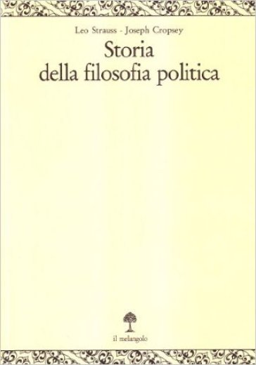Storia della filosofia politica. Vol. 1: Da Tucidide a Marsilio da Padova