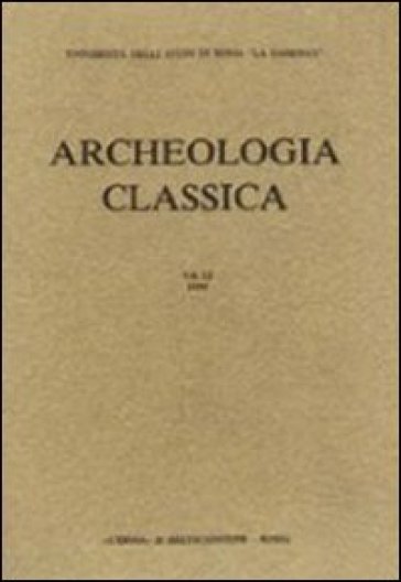 Archeologia classica (1977). Vol. 29/1