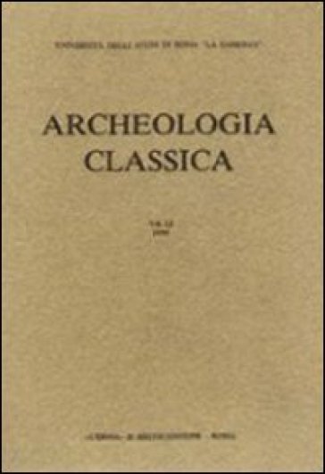 Archeologia classica (1981). Vol. 33