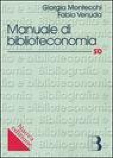 Manuale Di Biblioteconomia