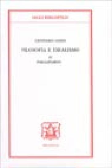 Filosofia e idealismo. Vol. 4: Paralipomeni-0