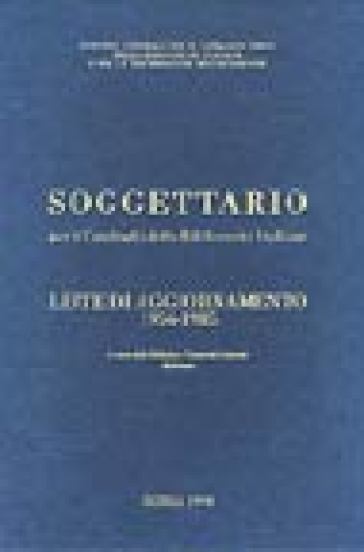 Soggettario per i Cataloghi delle Biblioteche Italiane con liste di aggiornamento 1956-1985