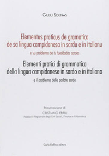 Elementi pratici grammatica campidanese