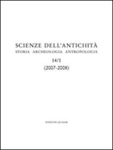 Storia, archeologia, antropologia (2007-2008). Vol. 14