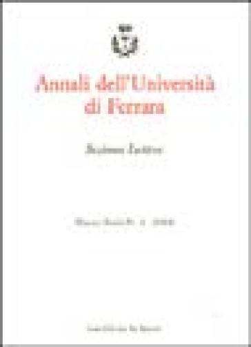 Annali dell'Università di Ferrara. Sezione lettere