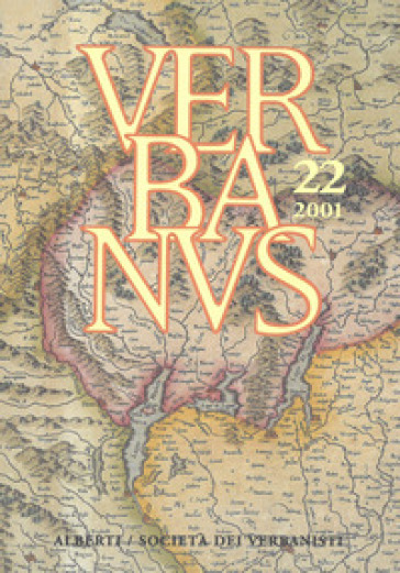 Verbanus. Rassegna per la cultura, l'arte, la storia del lago. Vol. 22