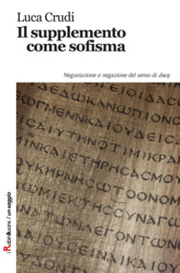 Il Supplemento Come Sofisma