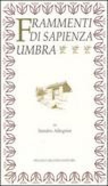 Frammenti di sapienza umbra. Ricerche storico-lessicali