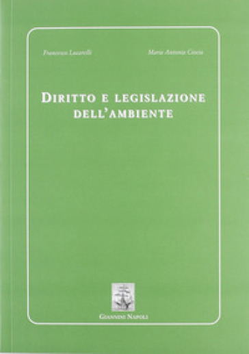 Diritto e legislazione dell'ambiente