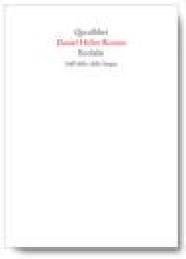 Ecolalie. Saggio sull'oblio delle lingue