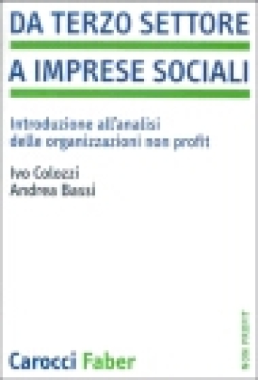 Da terzo settore a imprese sociali. Introduzione all'analisi delle organizzazioni non profit