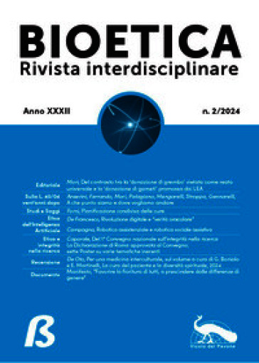Bioetica. Rivista interdisciplinare (2024). Vol. 2
