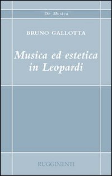 Musica ed estetica in Leopardi