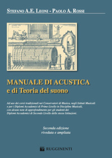 Manuale di acustica e di teoria del suono