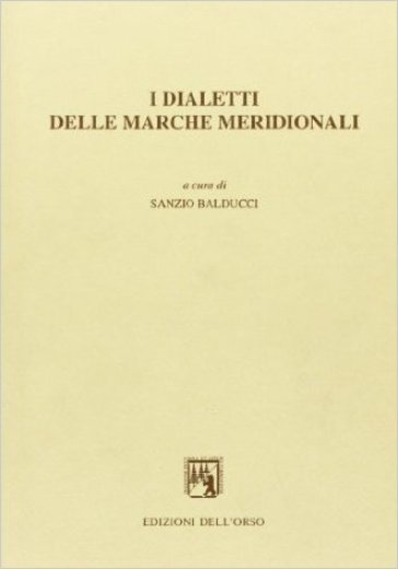 I dialetti delle Marche meridionali