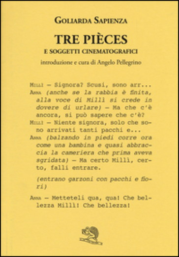 Tre pièces e soggetti cinematografici-0