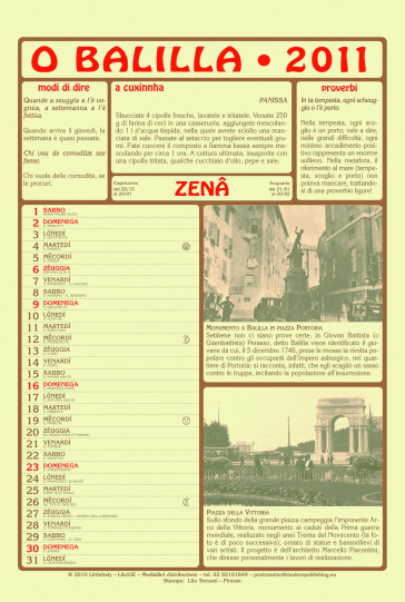 O Balilla 2011. Con libro