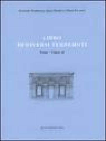 Libri delle antichità. Torino. Ediz. italiana e inglese. Vol. 28: Libro di diversi terremoti