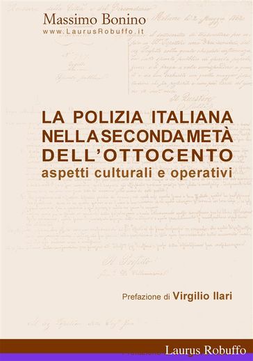 La Polizia Italiana nella seconda metà dell'Ottocento
