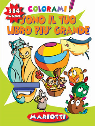 Sono il tuo libro più grande. Colorami. Ediz. illustrata-0