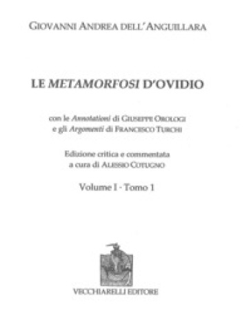 Le Metamorfosi Di Ovidio. Ediz. Critica (Vol. 1/1-2)