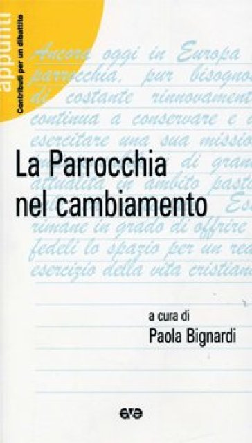 La Parrocchia Nel Cambiamento