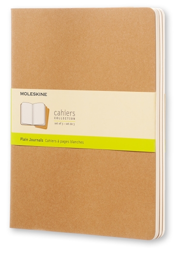 Cahier Jnls Xl Pla Kra.Brown