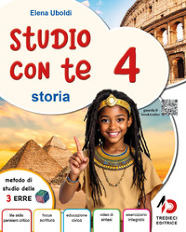 Studio con te. Area antropologica. Con Storia, Geografia, Atlante del fare Storia Geografia 4-5, Educazione civica 4-5. Per la 4ª classe della Scuola primaria. Con e-book. Con espansione online. Vol. 1