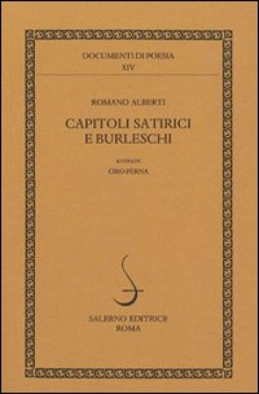 Capitoli satirici e burleschi