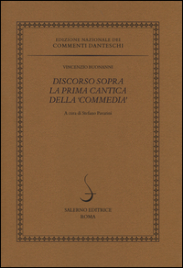 Discorso sopra la prima cantica della «Commedia»