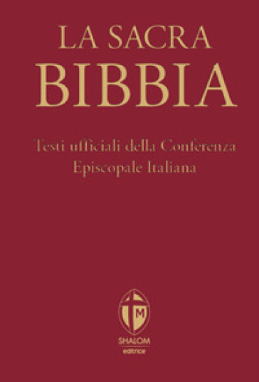 La Sacra Bibbia. Ediz. Grande A Caratteri Grandi. Tela Rossa