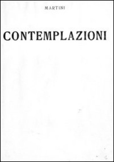Contemplazioni (rist. anast. 1918)