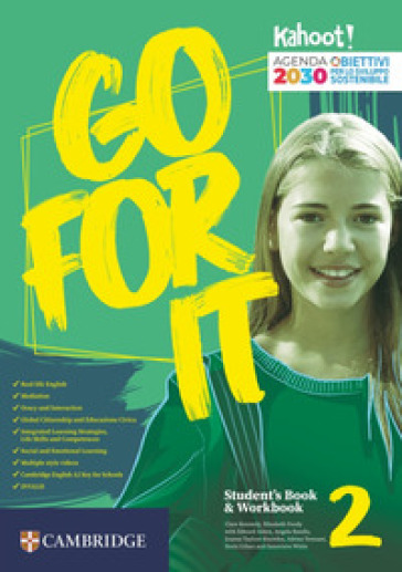 Go for it. Students book &amp; workbook. Per la Scuola media. Vol. 2