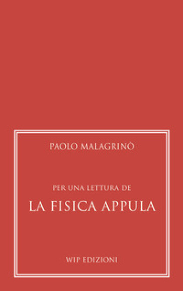 Per una lettura de "La Fisica Appula"