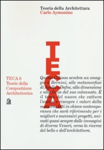 Teoria della architettura. Ediz. illustrata
