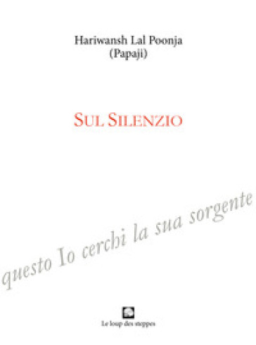 Sul silenzio