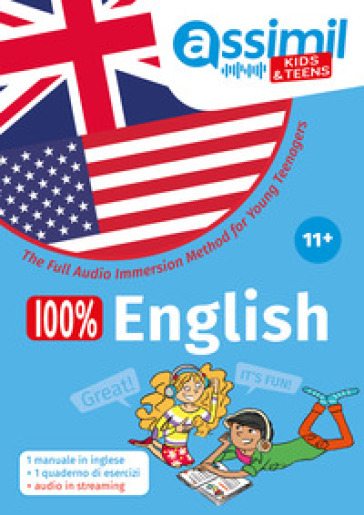 100% English. The Full Audio Immersion Method. Con Contenuto digitale per accesso online