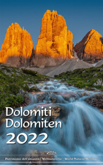 Dolomiti. Calendario-Dolomiten. Kalender 2022 30x48 Cm