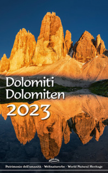 Dolomiti. Calendario-Dolomiten. Kalender 2023 30x48 Cm
