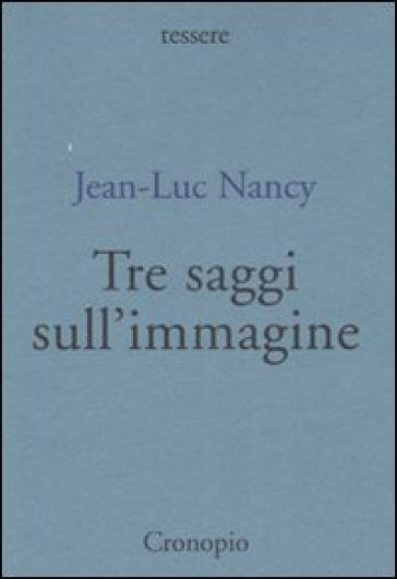 Tre saggi sull'immagine