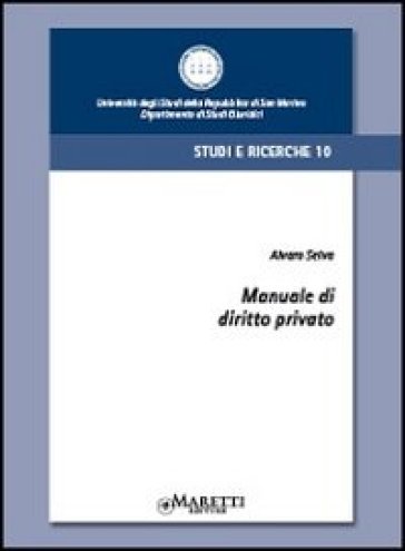 Manuale di diritto privato