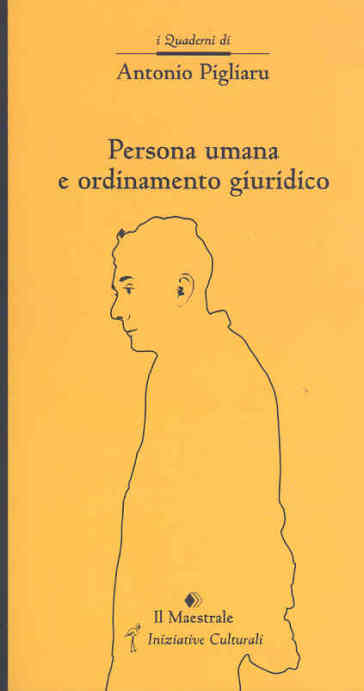Persona Umana E Ordinamento Giuridico