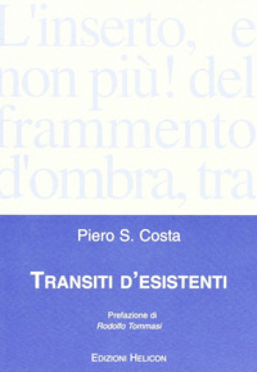 Transiti d'esistenti