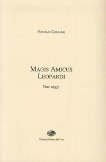 Magis amicus Leopardi