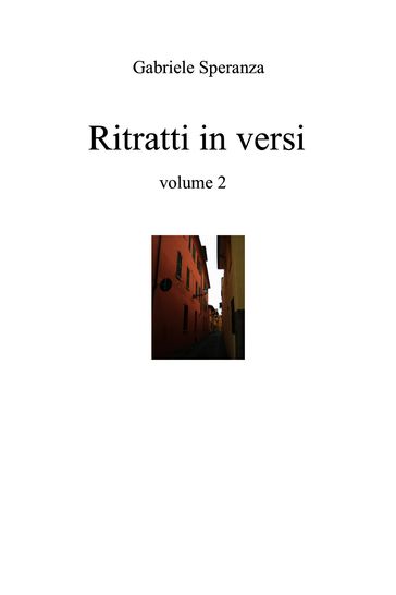 Ritratti in versi volume 2