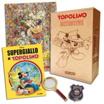 Topolino detective. Box. Con lente d'ingrandimento