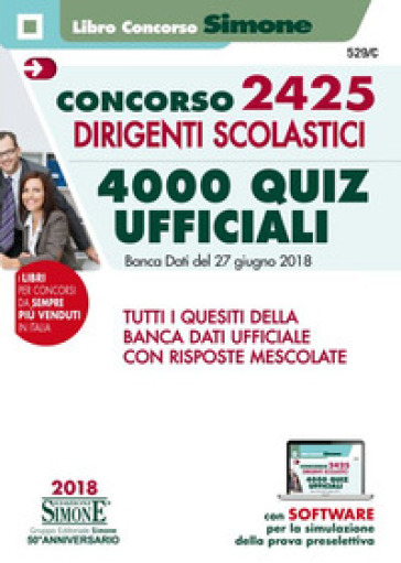 Concorso 2425 Dirigenti Scolastici - 4000 Quiz Ufficiali